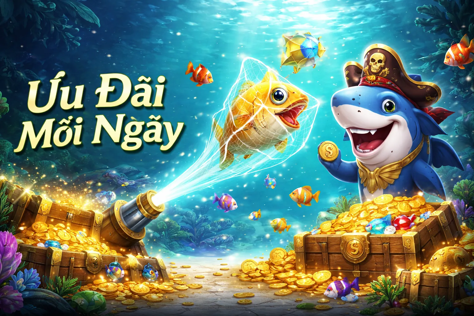 Hình ảnh chính trò chơi Bắn Cá 55king